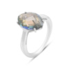 Серебряное кольцо CatalogSilver с мистик топазом 8.358ct, вес изделия 4,31 гр (2150794) 18 размер