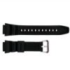 Ремінець для годинника Skmei 1496BK Black чорний силіконовий змінний браслет 1051-1382
