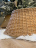 Натуральний Кошик 70 см для декорування основи ялинки, плетена спідниця для ялинки, підставка під ялинку, Корзина