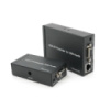 Активный удлинитель VGA сигнала до 300m по витой паре Cat5e/6e, 1080P, Black, BOX