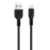 Кабель зарядного телефону, планшета Hoco X20 Flash Micro USB Cable (2m) Чорний - купити в SmartEra.ua