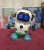 Синій робот Дискобот Українська мова, LED підсвічування, пісні, запальний танець