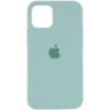 Чохол Silicone Case Full Protective (AA) для Apple iPhone 12 Pro Max (6.7«) (Бірюзовий / Beryl) - купити в SmartEra.ua