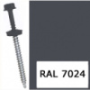Саморіз для кріплення листового металу RAL 7024 (графітово-сірий) 4,8*35 мм