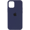 Чохол Silicone Case Full Protective (AA) для Apple iPhone 15 Pro Max (6.7«), Темний Синій / Midnight Blue - купити в SmartEra.ua