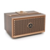 Колонка Kisonli G1 Bluetooth 5.0, 2х10W, 1500mAh, USB/TF/BT/FM/AUX, DC: 5V, Dark wood, BOX, Q24