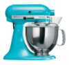 Планетарный миксер KitchenAid 5KSM150PSECL ARTISAN, 4.83 л, голубой кристалл