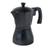 Гейзерна кавоварка турка на 3 чашки 150 мл мармуровим покриттям Edenberg EB 3784