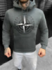 Худи на флисе Stone Island oliva ВТ6492