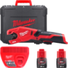 Труборіз акумуляторний по нержавіючій сталі MILWAUKEE, M12 PCSS-202C (зарядний пристрій С12 С, 2 акумулятори М12 В2 2Аг, кейс)
