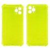 Чехол TPU shockproof angle для Apple iPhone 11 Pro Max 10 флуоресцентно-желтый
