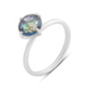 Серебряное кольцо CatalogSilver с мистик топазом 1.95ct, вес изделия 2,25 гр (2190349) 18 размер