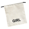 Мешок хлопковый ORGANIZE для вещей 30х35 см Girl (светлый)