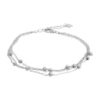 Серебряный браслет CatalogSilver с без камней, вес изделия 2,2 гр (2143598) 1720 размер
