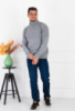 Чоловічий сірий светр