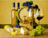 Картина за номерами «Сир та вино» 40х50см