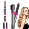 Стайлер фен щітка 5 в 1 Hot Air Styler для різних типів волосся з функціями надання об'єму, випрямлення