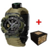 Patriot 005 Тризуб золото Camo Green Паракордовий ремінець Army Green + Коробка.