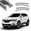 Дефлектори вікон Renault Koleos 2017- П\К «FLY» (нерж. сталь 3D)BRNKA1723-W/S (25)