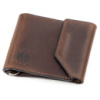Зажим для денег винтажный GRANDE PELLE 11148 Коричневый