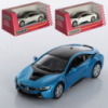 Машинка инертная Kinsmart BMW i8 KT5379W 12,5 см