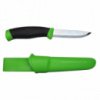 Нож Morakniv Companion Green нержавеющая сталь цвет зеленый