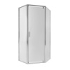 Qtap 6мм скляні двері прозорі Clear LEO 10995-AC6