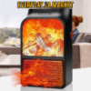 Портативный обогреватель с пультом Flame Heater (500 Вт) Экономный