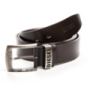 PODIUM Ремень Мужской кожа DS-30075 brown