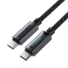 Кабель Acefast C19-03 Type-C to Type-C 60W black