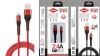 Кабель microUSB (V8) SERTEC ST-059 круглий плетений (1 м)