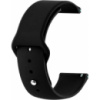DM Ремінець Silicone Band 22 mm Універсальний Black