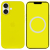 Чохол Silicone case (AAA) with Magsafe and Animation (button) для Apple iPhone 16 (6.1«)