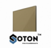 Soton Solid поликарбонат монолитный 3 мм бронза (бронзовый полновесный лист с UF - защитой). Срок гарантии 15 лет.