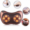 Масажер-подушка для шиї Massage pillow CHM-8028 (8 РОЛИКІВ обертання в обидва боки 360°) 33380
