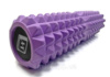 Масажний ролик EasyFit Solid Grid Roller 45 см v.2.2s фіолетовий