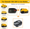 Адаптер для аккумулятора Dewalt 20V или Milwaukee 18V литий-ионный аккумулятор-преобразователь Bosch 18V PBA