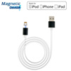 Магнитная зарядка кабель Lightning Magnetic Cable DM-M12 Белый 1м магнитный шнур для зарядки айфона 2А