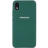 Чохол Silicone Cover Full Protective (AA) Для Samsung Galaxy M01 Core / A01 Core (Зелений / Pine green) - купити в SmartEra.ua