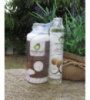 ​Сет: Скраб из кокосовых волокон с Лавандой и Натуральное 100% кокосовое масло холодного отжима от Tropicana, Coconut Fi