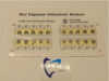 Металлические брекеты Mini Edgewise ME01-02 0.022 3 крюк 20 шт/уп