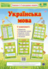 НУШ. Українська мова. Комплект із 5 кольорових плакатів. (ПіП)
