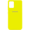 Чохол Samsung Galaxy A72 4G / A72 5G - Silicone Cover My Color Full Protective (A) (Жовтий / Flash) - купити в SmartEra.ua