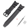 Ремінець для Casio SGW-100 Black BK полімерний чорний (1051-1056)