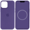 Чохол Silicone case (AAA) with Magsafe and Animation для Apple iPhone 12 Pro / 12 (6.1«)