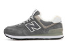 Зимові унісекс чоловічі жіночі кросівки New Balance 574 (36-45)