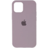 Чохол для iPhone 13 Silicone Case Full Protective (AA) (Сірий / Lavender) - купити в SmartEra.ua