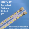 LED підсвітка TV 32« 3V 42-led 360mm G32LE2BL LS315AWTN WD315-5620TML-0607 R/L REV-B 2шт.