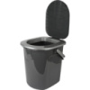 Ведро-туалет Алеана Гранит/серый 22 л (алн 171096/граніт/сіре)