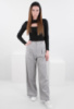 Жіночі сірі штани в клітку